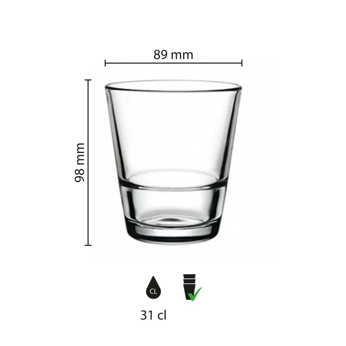 Tumbler Allegra 34,5 cl. bedrukken